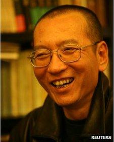 Chinese dissident Liu Xiaobo is seen in this undated photo released by his family on 3 October, 2010