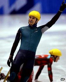 Steven Bradbury of Australia