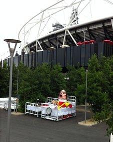 Puppet from the opening ceremony