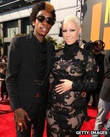 Wiz Khalifa and Amber Rose