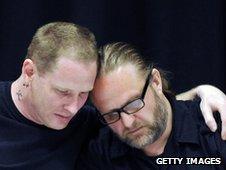 Corey Taylor and Shawn Crahan