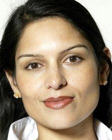 Witham MP Priti Patel