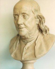 Bust of Benjamin Franklin