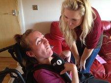 Rebekah Clark and Ashleigh