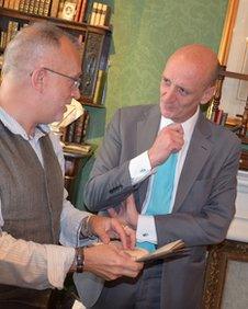 Glenn Mitchell and Peter Berthoud