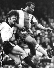 Cyrille Regis in action for West Brom