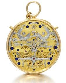 The Space Travellers' watch uses Dr Daniels' independent double wheel escapement