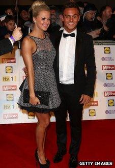 Tonia Couch and Tom Daley