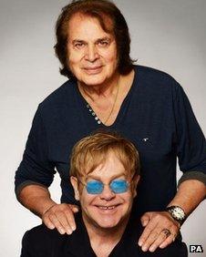 Humperdinck with Sir Elton John