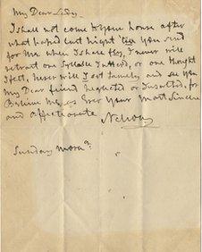 Nelson's letter