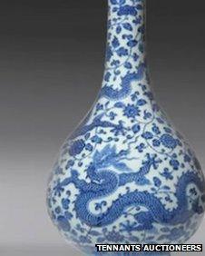 The Chinese vase