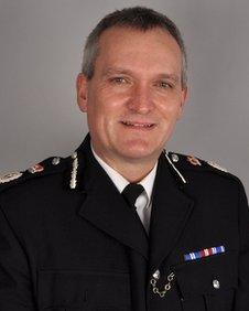 Chief constable, Gary Roberts