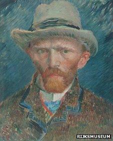 Self-portrait Vincent Van Gogh