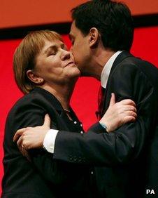 Ed Miliband with Johann Lamont