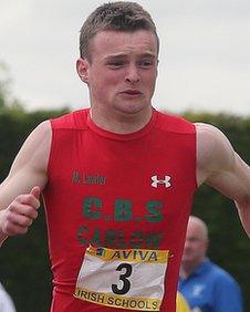 Carlow runner Marcus Lawler