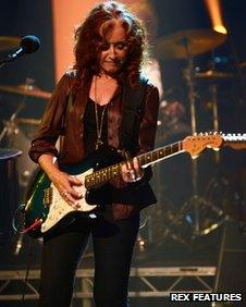 Bonnie Raitt on the Later with Jools Holland TV programme, Maidstone, Britain 05 June 2013