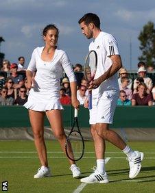 Laura Robson and Colin fleming