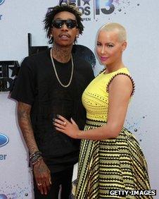 Wiz Khalifa and Amber Rose