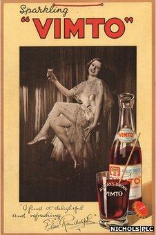 Vimto advert from 1930s