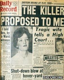 Burnett proposed to Mrs Guyan as they fled the police