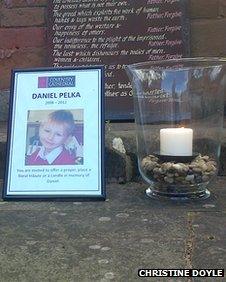 Daniel Pelka memorial at Coventry Cathedral