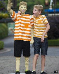 Jack Covill-Lowndes and his Lego self