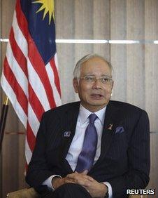 File photo: Najib Razak