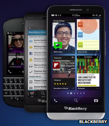 Blackberry handsets