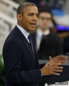 US President Barack Obama addresses the 68th United Nations General Assembly at UN headquarters in New York, 24 September 2013