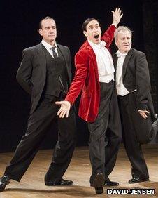 Matthew Macfadyen, Stephen Mangan and Mark Hadfield in Perfect Nonsense