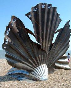 Scallop sculpture