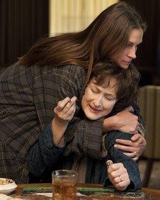 Julia Roberts and Meryl Streep in August: Osage County