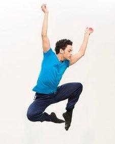 Dane Hurst from the Rambert Dance Company