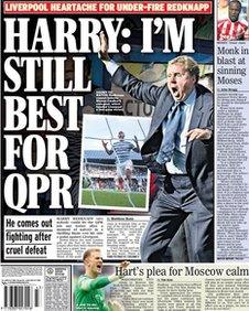 Daily Express back page