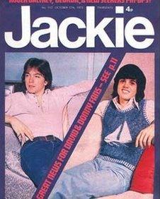 Roedd cylchgrawn Jackie yn boblogaidd iawn yn y '70au