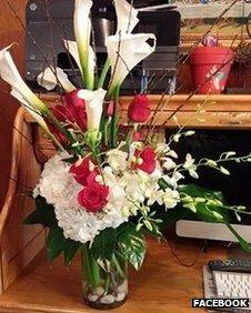 The flowers Taylor Swift sent Jalene