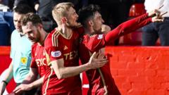 Aberdeen ‘find a way’ to beat lowly County