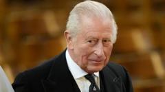 King at Duchess of Kent's funeral but ill Queen not attending