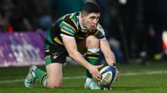 France fly-half Belleau extends Northampton stay