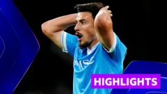 Napoli suffer back-to-back blanks after dull draw with Eintracht Frankfrurt