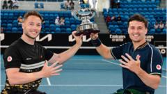 Hewett & Reid win fifth Australian Open in row