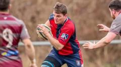 Rugby player ends up in hospital after falling in dog poo