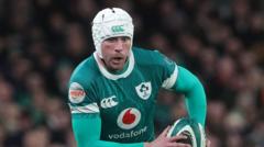 Ireland wing Hansen ruled out of Scotland game