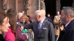 King Charles heckled over Prince Andrew and Epstein