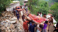 Flash floods kill more than 300 in Pakistan and Pakistan-administered Kashmir