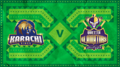 Karachi Kings v Quetta Gladiators – PSL scorecard
