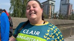 'I'm proud to have come last at the London Marathon'