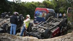 Death toll in Colombia highway bus bomb attack rises to 20