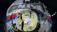 Реконструированные обломки "Боинга" MH17