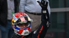 Verstappen on Chinese Grand Prix pole, Hamilton 18th
